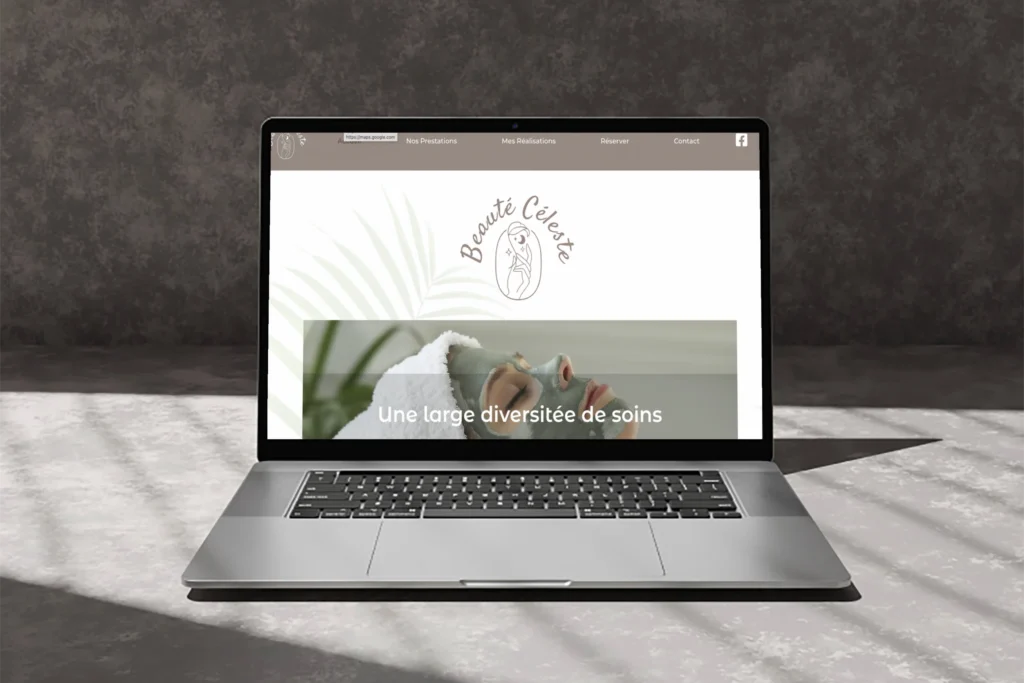 site web beauté célèste